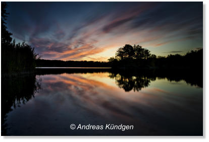 Andreas-Kündgen - Sonnenaufgang am Nymphensee