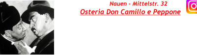 Nauen - Mittelstr. 32 Osteria Don Camillo e Peppone